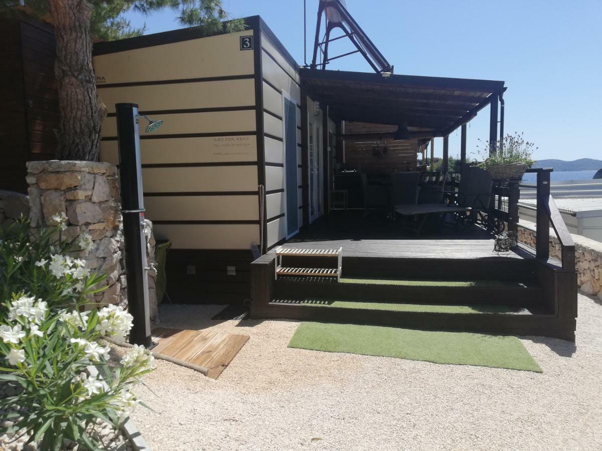 Mobile House On Drage Beach Pakostane Exterior photo